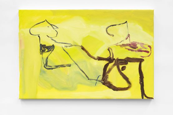 recline decline by Tom Polo contemporary artwork Painting