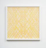 You recognise the shape of this by Peata Larkin contemporary artwork painting textile