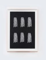 Masiko frafrare Varias palmeras amarillas by Sheroanawe Hakihiiwe contemporary artwork print