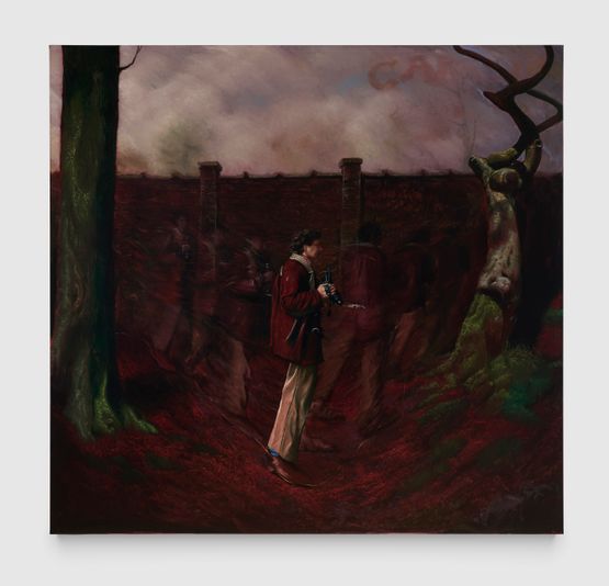 A strange loop by Bendt Eyckermans contemporary artwork Painting