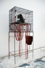 Some thing for example by Julia Morison contemporary artwork sculpture
