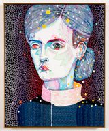 shiny by Del Kathryn Barton contemporary artwork painting