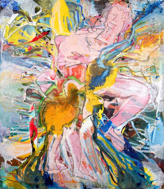 Untitled Akt by Christian Eisenberger contemporary artwork Painting