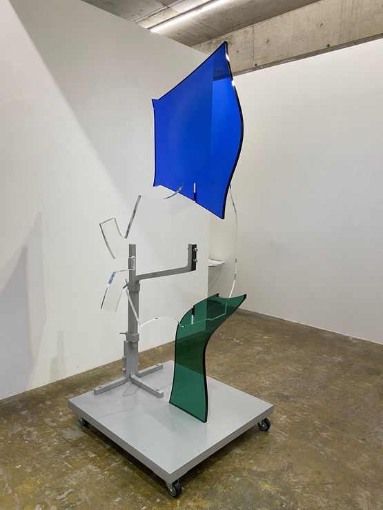Portrait for lines tactac 3 by Tomii Motohiro contemporary artwork Sculpture