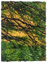 Mes cedres II by Tamara Haddad contemporary artwork painting