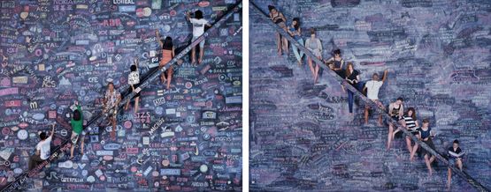One World One Dream by Wang Qingsong contemporary artwork Photography