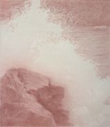 Ocean and Rock by Shan Weijun contemporary artwork drawing painting works on paper