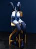 Blue Bunny by Sarah Lucas contemporary artwork Design
