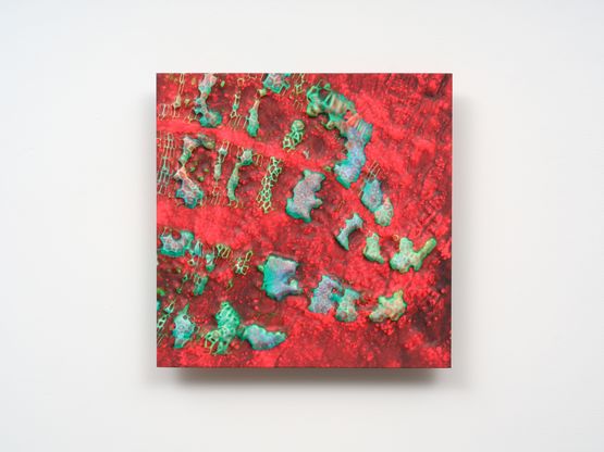 Planet Waves  Cellular Memories III by Elizabeth Thomson contemporary artwork Painting