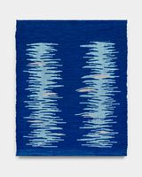 Las dos cascadas milenarias by Kenia Almaraz Murillo contemporary artwork textile