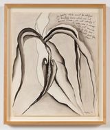 Untitled This Duality by Faith Wilding contemporary artwork works on paper