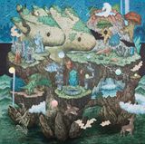 The Gigantic Ecosystem with Two Heads by Lim Subeom contemporary artwork painting