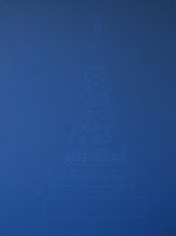 Blue Chedi by Sakarin Krue-On contemporary artwork painting