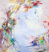 A mild spring night No.2 by Xiyao Wang contemporary artwork painting drawing