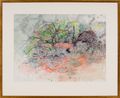 Ngurra - Dwelling Great Desert Skink - Watikinpirri by John Wolseley contemporary artwork Works on Paper