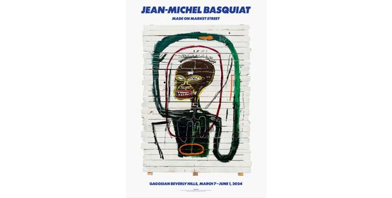 Made on Market Street - Featuring Flexible by Jean-Michel Basquiat contemporary artwork Print