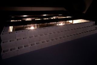 Contemporary art exhibition MOCAs Collection at the Geffen at The Geffen Contemporary at MOCA Los Angeles United States