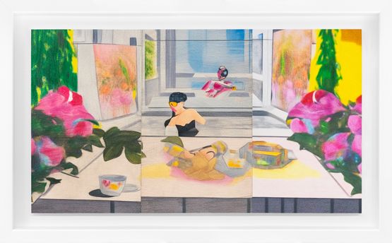 Home From Home Art Survivors 2 RAW by Mak2 contemporary artwork Works on Paper