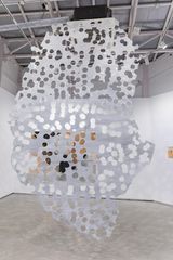 The dangler by Radhika Khimji contemporary artwork installation painting sculpture
