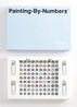Painting by Numbers - blue by Damien Hirst contemporary artwork Mixed Media