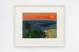Sunset Near Profitis Ilias by Nicole Wittenberg contemporary artwork works on paper