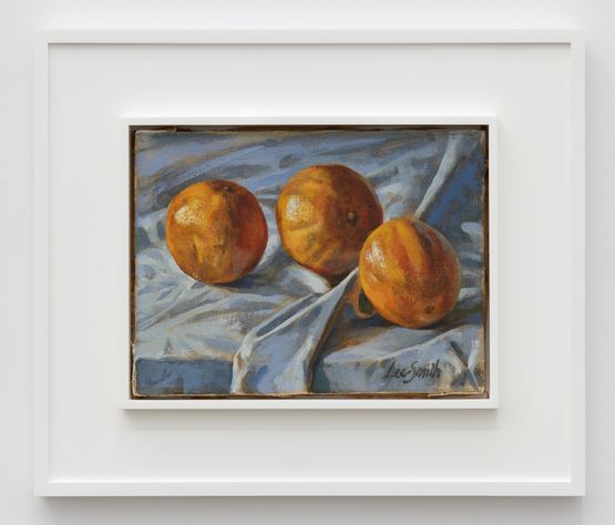 Untitled Still Life With Oranges by Hughie Lee-Smith contemporary artwork Painting