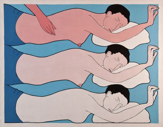 Dream by John Wesley contemporary artwork Painting