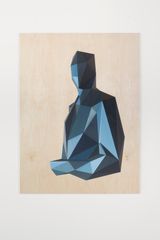 Le Corbusier by Xavier Veilhan contemporary artwork painting