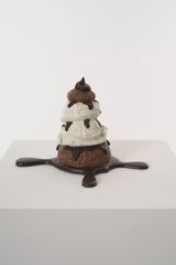 Profiterole by Claes Oldenburg contemporary artwork sculpture