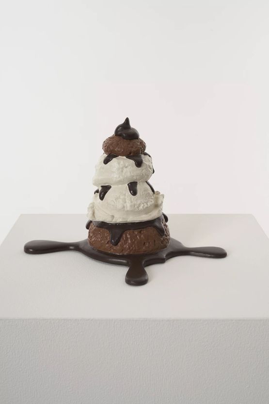 Profiterole by Claes Oldenburg contemporary artwork Sculpture