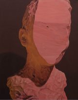 Marked 3 by Wedhar Riyadi contemporary artwork painting works on paper