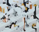 An endless congress II by Jose Castiella contemporary artwork painting works on paper
