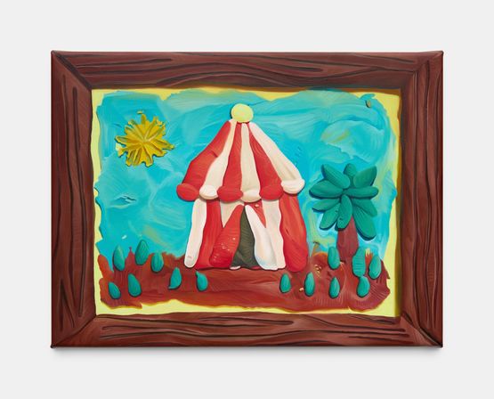 Circus by Natalia Ocerin contemporary artwork Painting