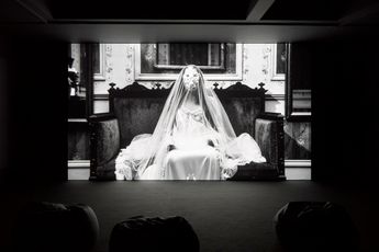 Contemporary art exhibition Marina Abramovic Seven Deaths at Lisson Gallery London United Kingdom