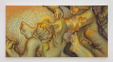 Night of Satin by Zheng Zhilin contemporary artwork painting