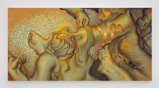 Night of Satin by Zheng Zhilin contemporary artwork Painting