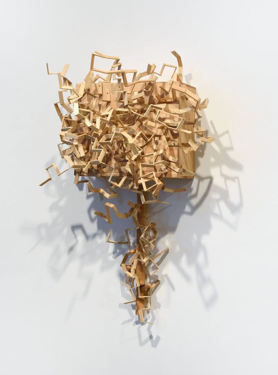 Feeder by Judy Darragh contemporary artwork Sculpture