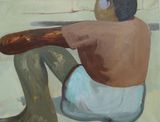 Platform  by Zhai Liang contemporary artwork painting
