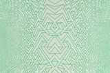 Maze Green Line by Xu Qu contemporary artwork painting