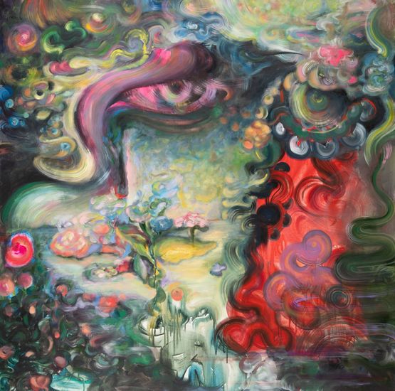 Dragons Gate by Maoka Ueda contemporary artwork Painting