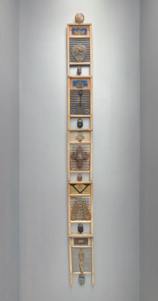 Tower of Destiny by Betye Saar contemporary artwork Mixed Media