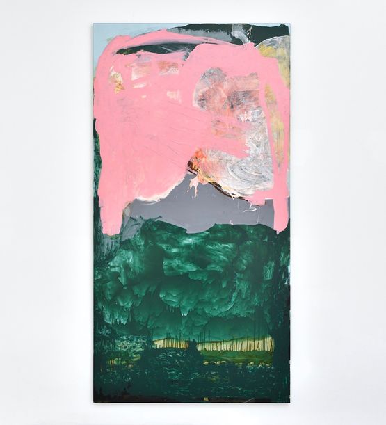 Kein Thema keine Krucken keine Thema-Krucken by Michaela Eichwald contemporary artwork Painting