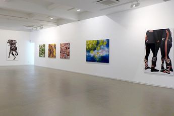 Contemporary art exhibition Kim Joon and Hosook Kang Through The Minds Eye at Sundaram Tagore Gallery Singapore