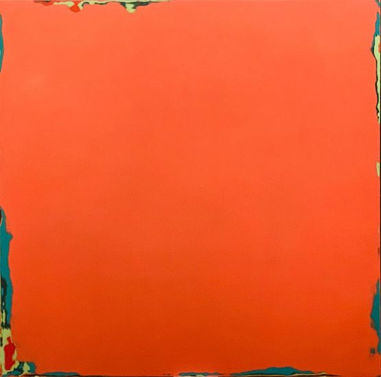 Overlaid Series No. 23-50-03 by Kim Deok Han contemporary artwork Painting