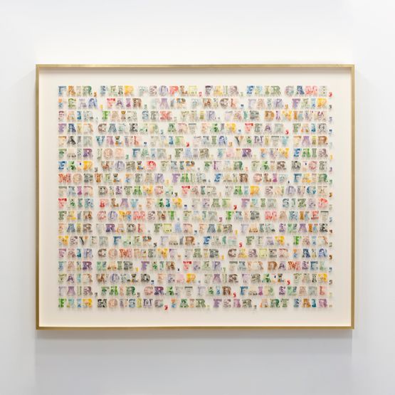 FAIRFEAR PEOPLE II by Carlos Aires contemporary artwork Painting
