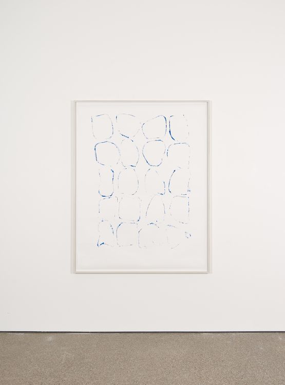 April Sculpture big blue print by Katinka Bock contemporary artwork Print
