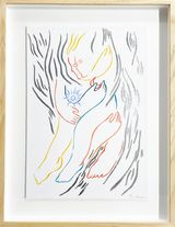La Vallee Marceline Desbordes-Valmore by Tess Dumon contemporary artwork works on paper