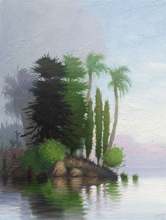 Another time another place no. 7 by Alexander McKenzie contemporary artwork Painting