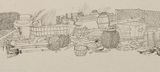 Harrow B by Tang Guo contemporary artwork drawing