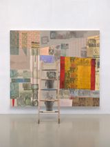 Caucus Spread by Robert Rauschenberg contemporary artwork drawing painting sculpture works on paper